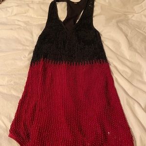 Free people tank top sequin dress